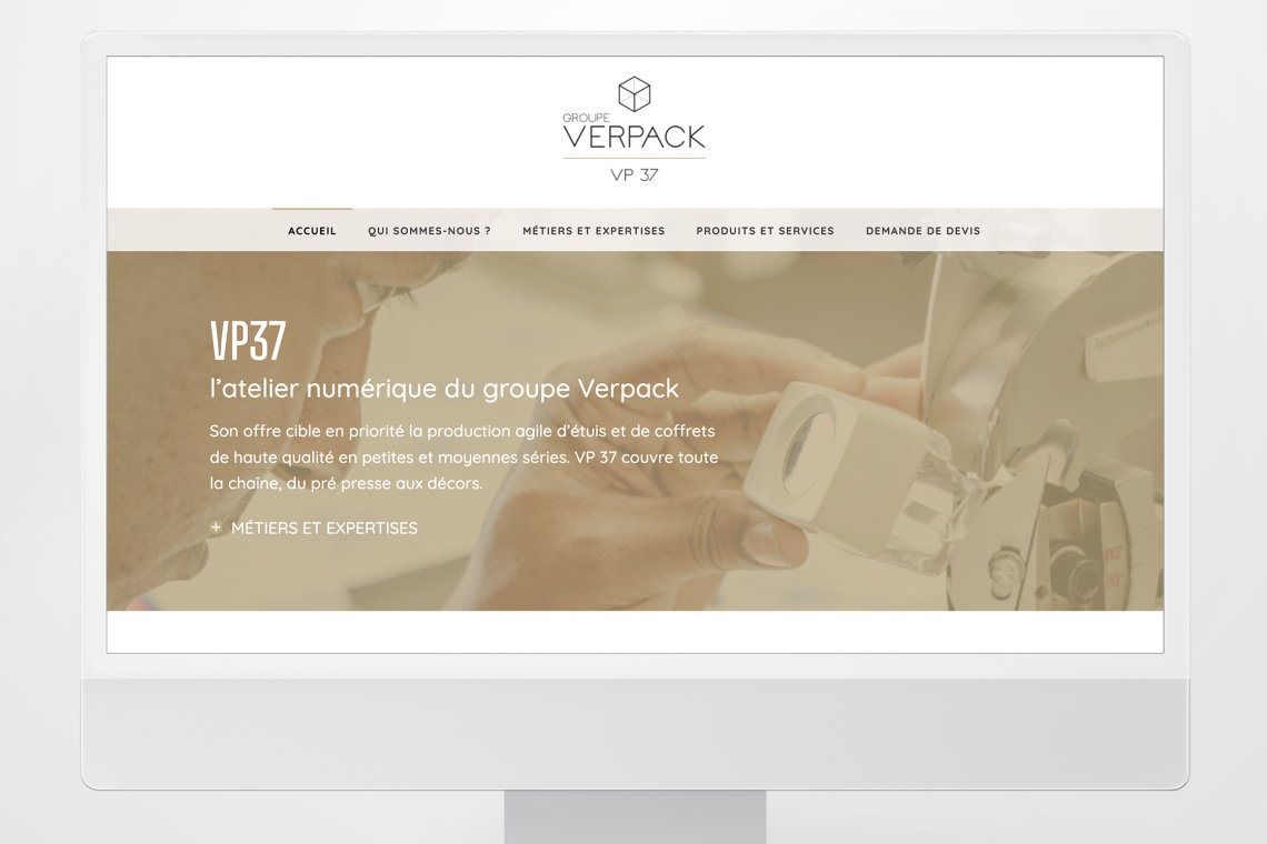 Verpack VP 37 accueil