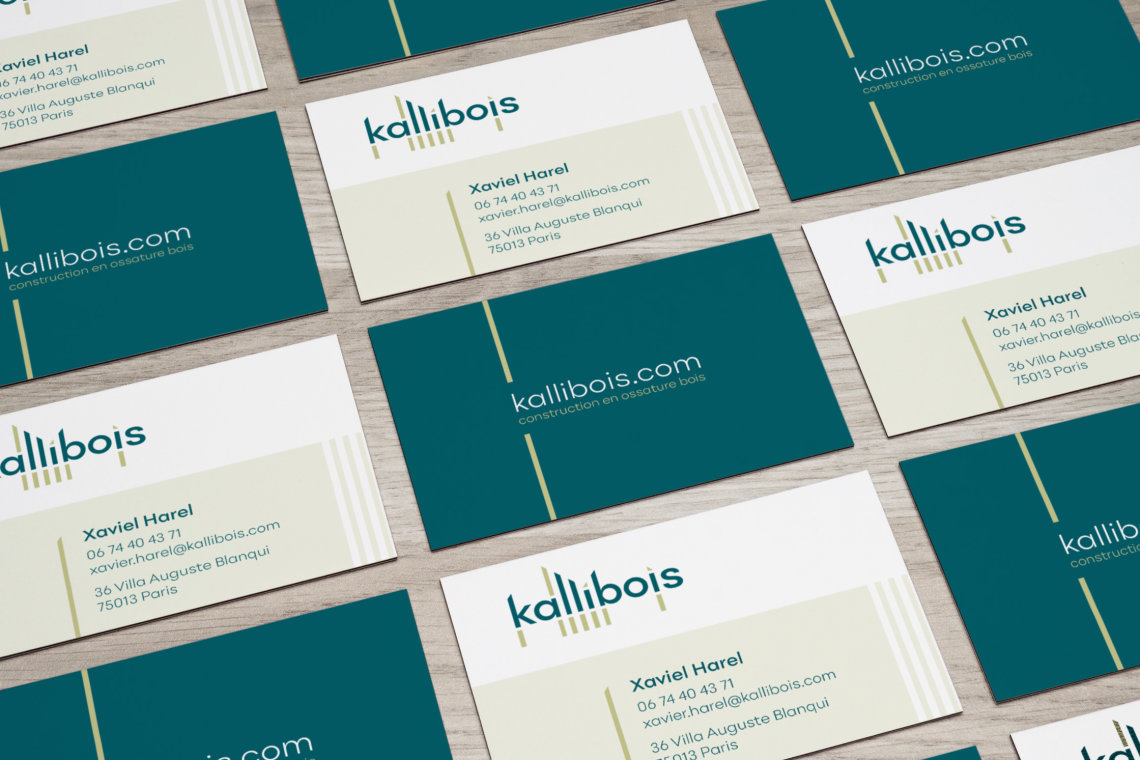 Kallibois cartes de visite